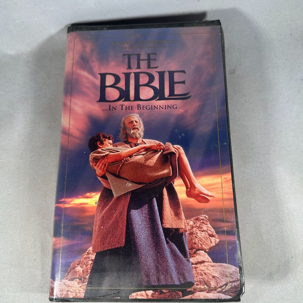 The Bible In The Beginning 1966 VHS George C Scott Ava Gardner Fox Home Video